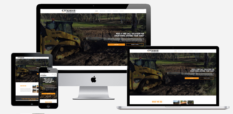 Mock up of Efficient Site Services